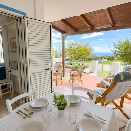 아파트 Casa Corte Del Mar Con Vista Mare 칼라고노네